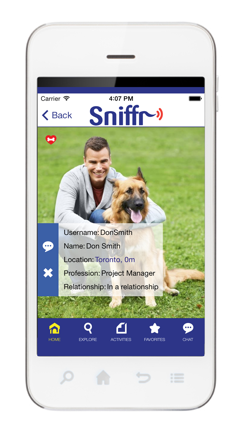 Sniffr | Metador Creative Inc.