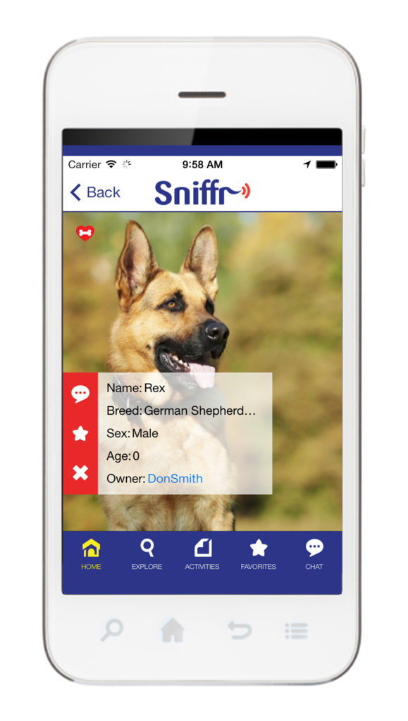 Sniffr | Metador Creative Inc.